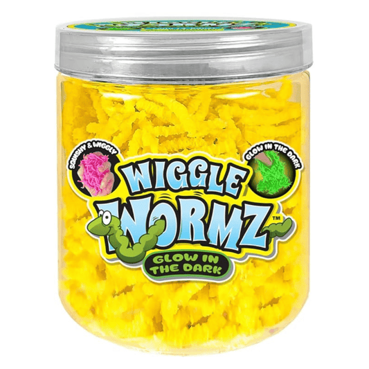 JA-RU Wiggle Wormz - Glow in the Dark (Yellow)