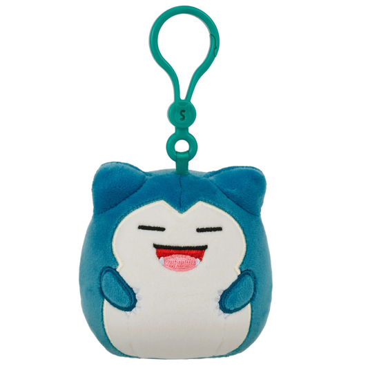Peluche Squishmallows Clip On 3.5" - Pokémon Snorlax