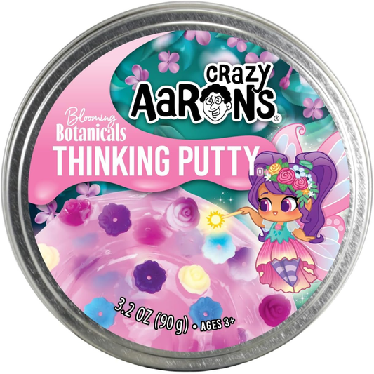 Crazy Aaron's Blooming Botanicals - 3.5" Lata Thinking Putty