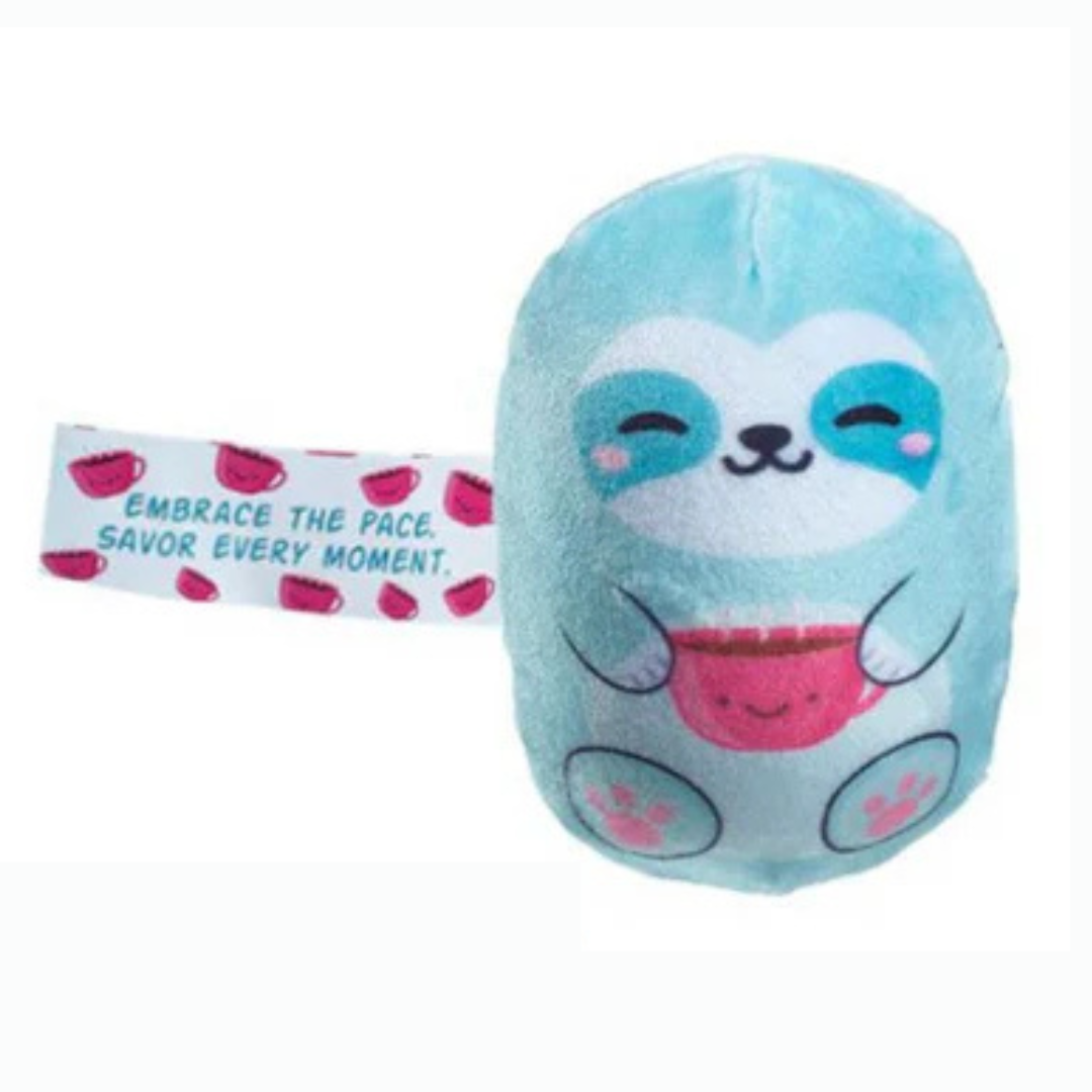 Bubble Stuffed Squishy Friends - Emotional Support Edition (Spencer the teal Sloth)