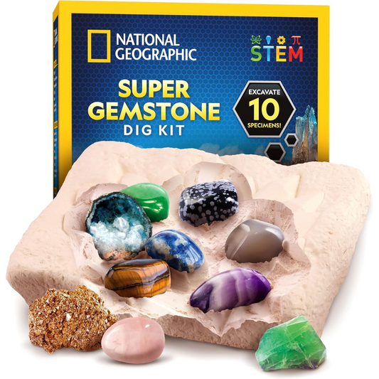 National Geographic Super Gemstone Dig Kit