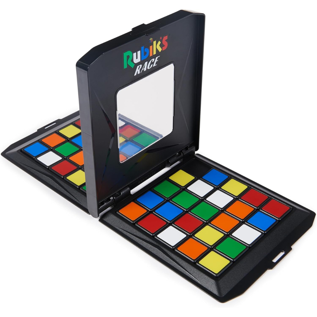 Rubik's Race Ace Edition - Juego de mesa clásico de rompecabezas de ritmo rápido y secuencia de estrategia