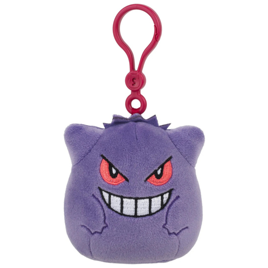 Peluche Squishmallows Clip On 3.5" - Pokémon Gengar