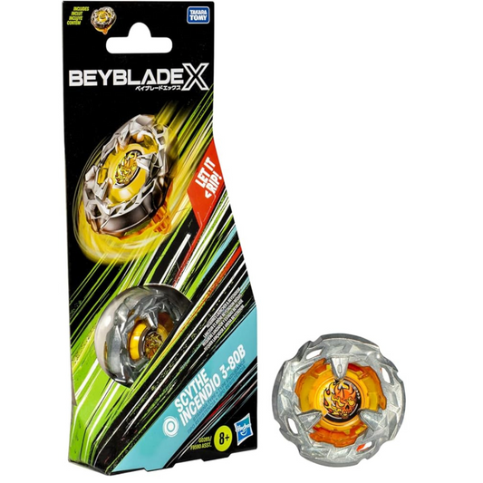 Beyblade X - Scythe Incendio 3-80B Balance Battle Top