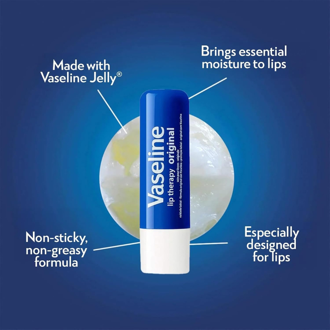 Vaseline Lip Therapy - Bálsamo labial Original 0.16 onzas