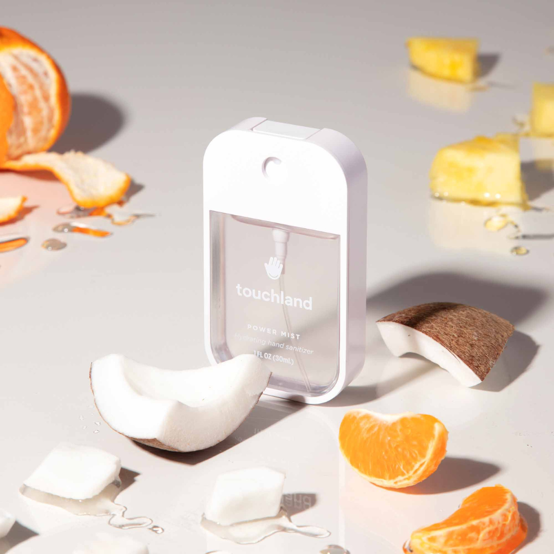 Touchland Power Mist Spray - Desinfectante de manos hidratante Beach Coco