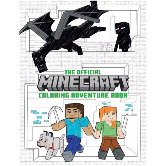 Libro para Colorear - The Official Minecraft Coloring Adventures Book