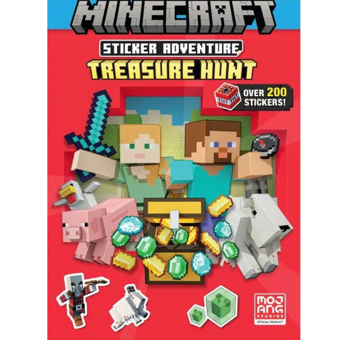 Libro de Actividades - Minecraft Sticker Adventure: Treasure Hunt