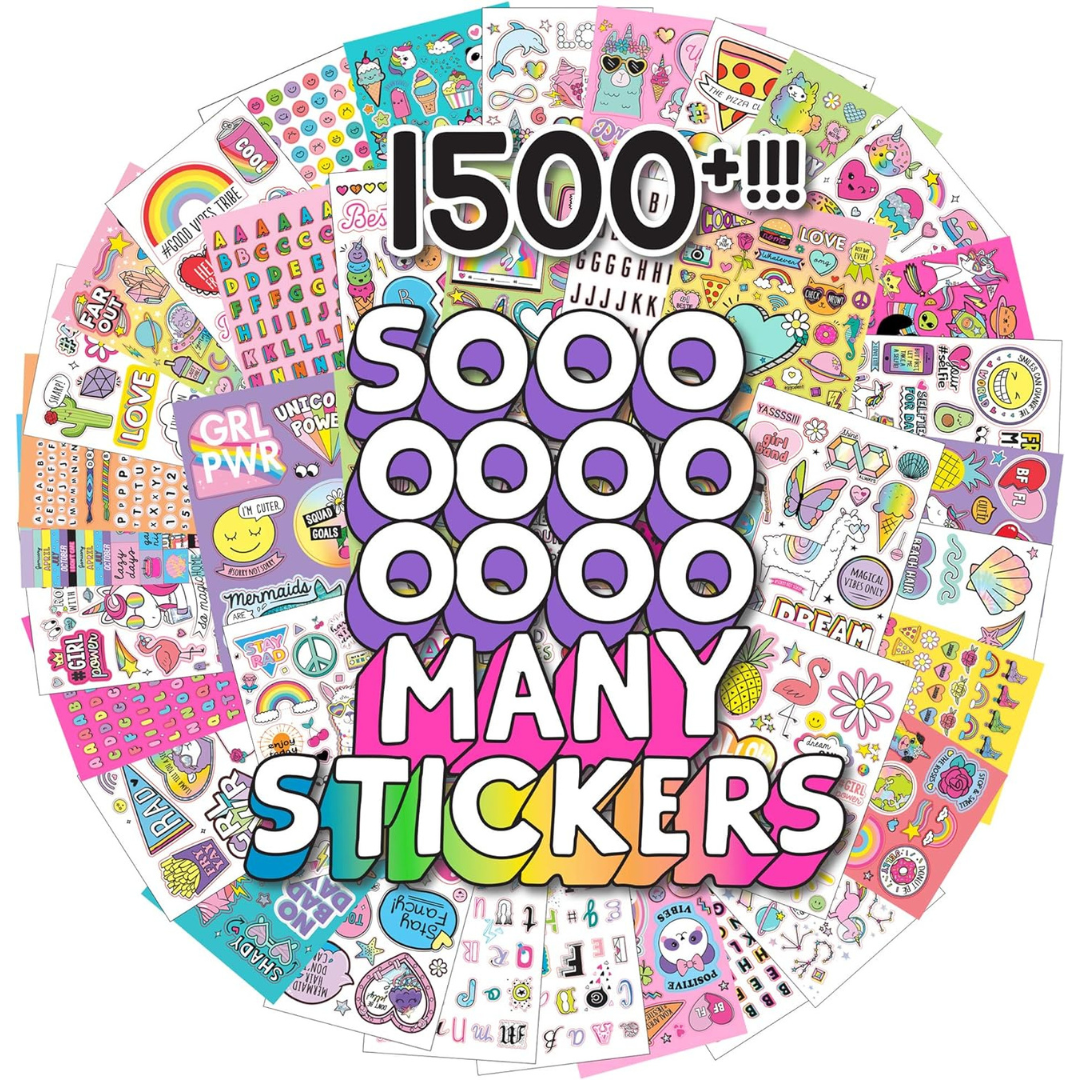 Libro de Stickers - Just My Style - 1500+ Stickers Book