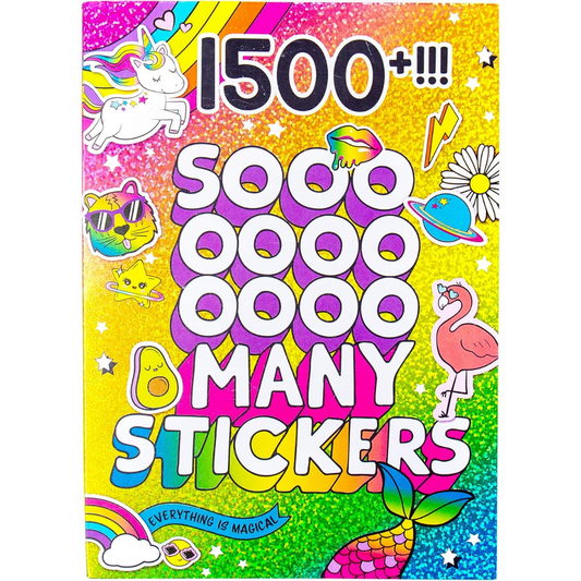 Libro de Stickers - Just My Style - 1500+ Stickers Book