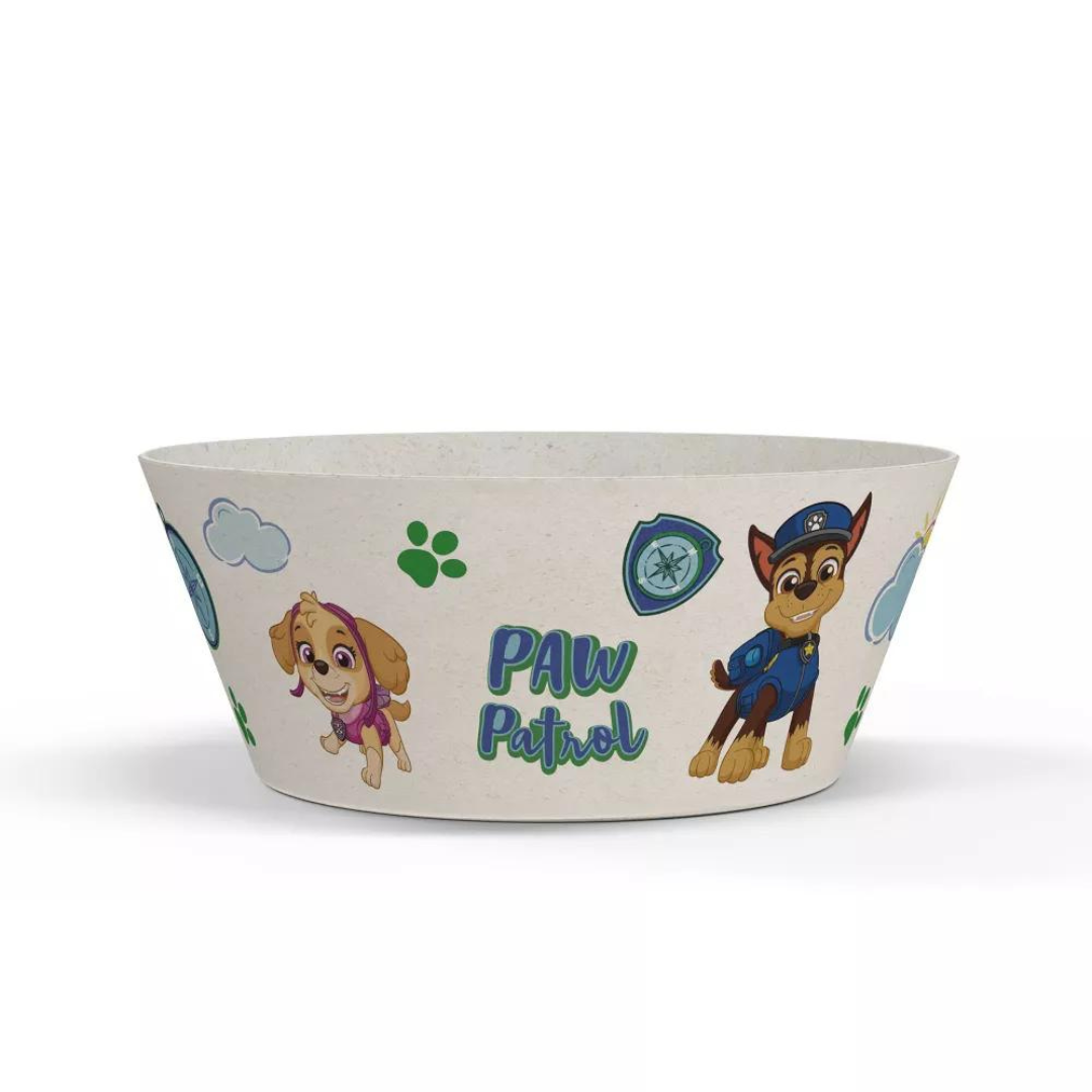 Zak Designs - Paw Patrol Juego de bowls de bambú melamina de 22oz (2 unidades)