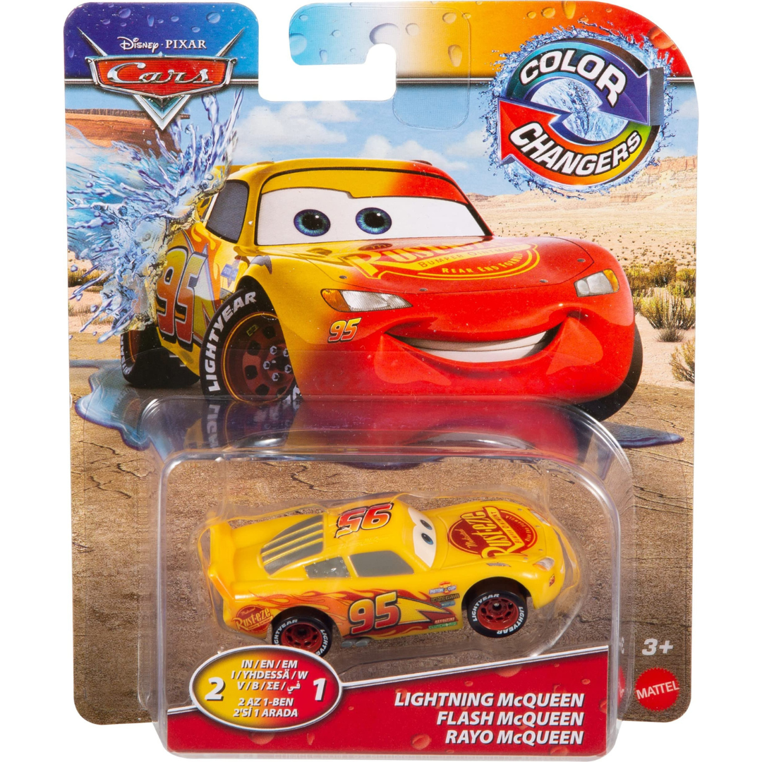 Mattel Disney Pixar Cars Color Changers Lightning McQueen