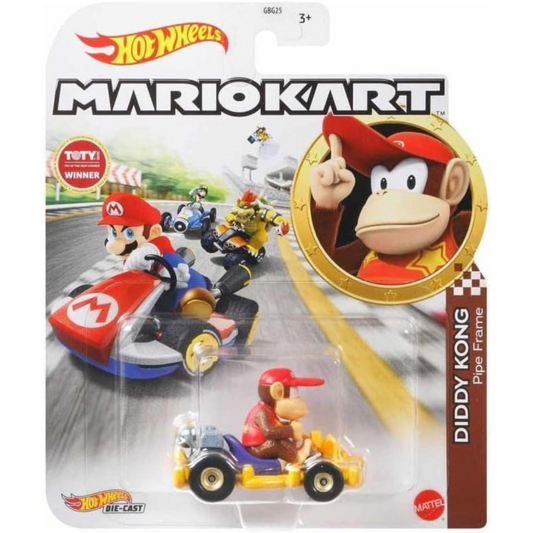 Hot Wheels Mario Kart - Diddy Kong Pipe Frame