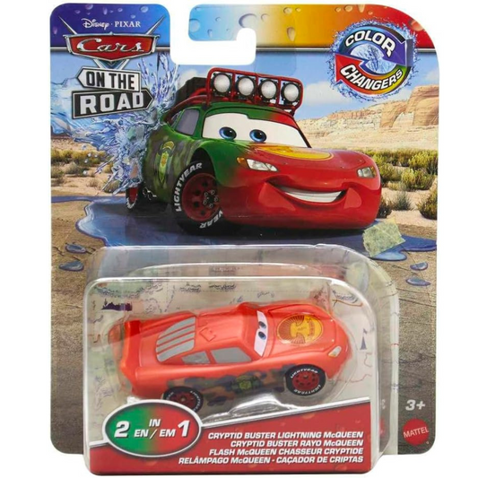 Mattel Disney Pixar Cars Color Changers Cryptid Buster Lightning McQueen