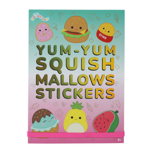 Squishmallows - Libro de Stickers Yum Yum