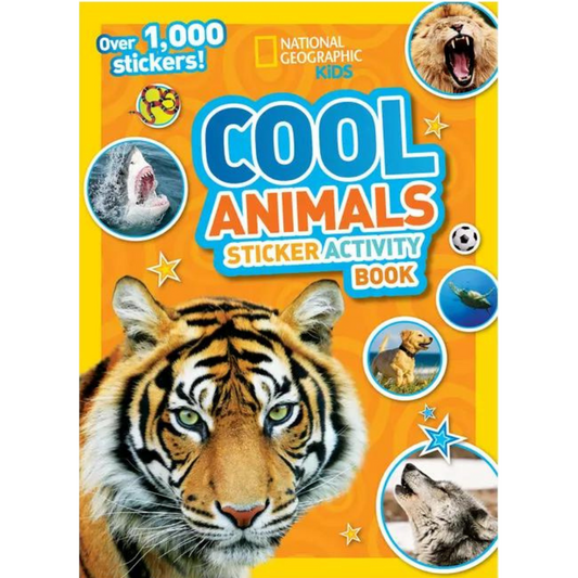 National Geographic Kids Cool Animals Sticker Activity Book