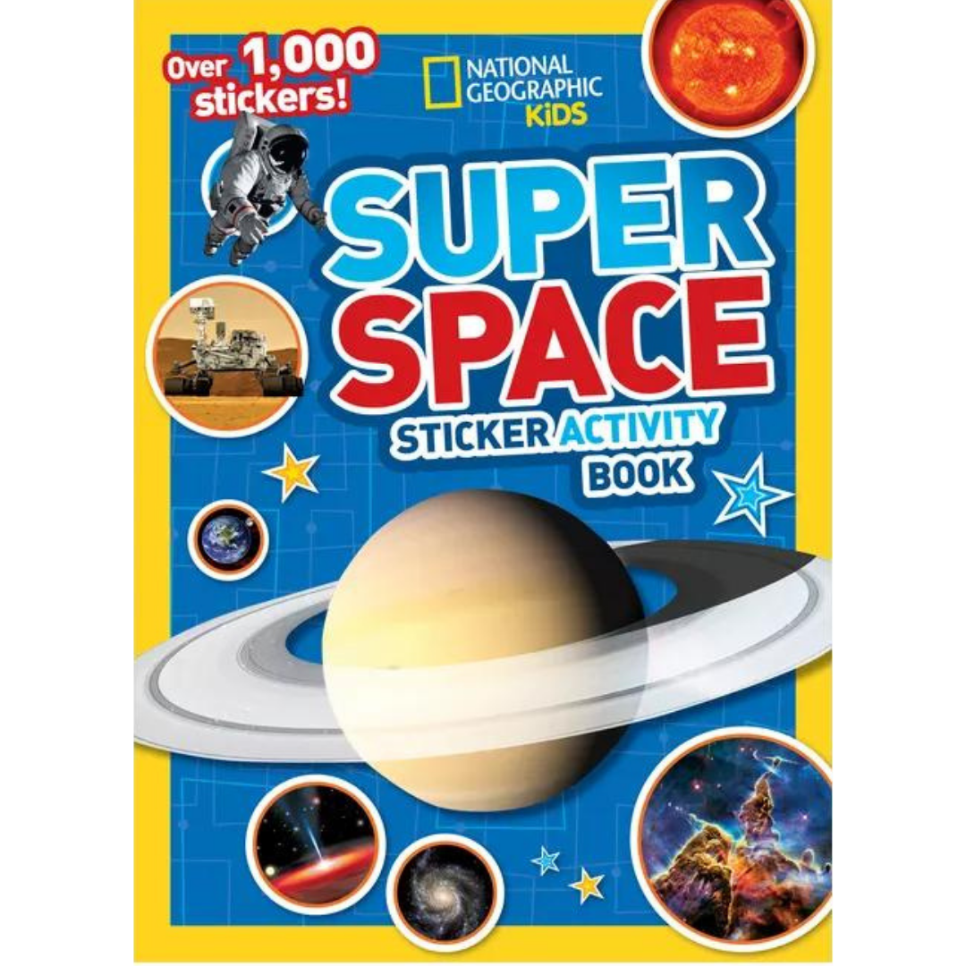 National Geographic Kids Super Space Sticker Activity Book