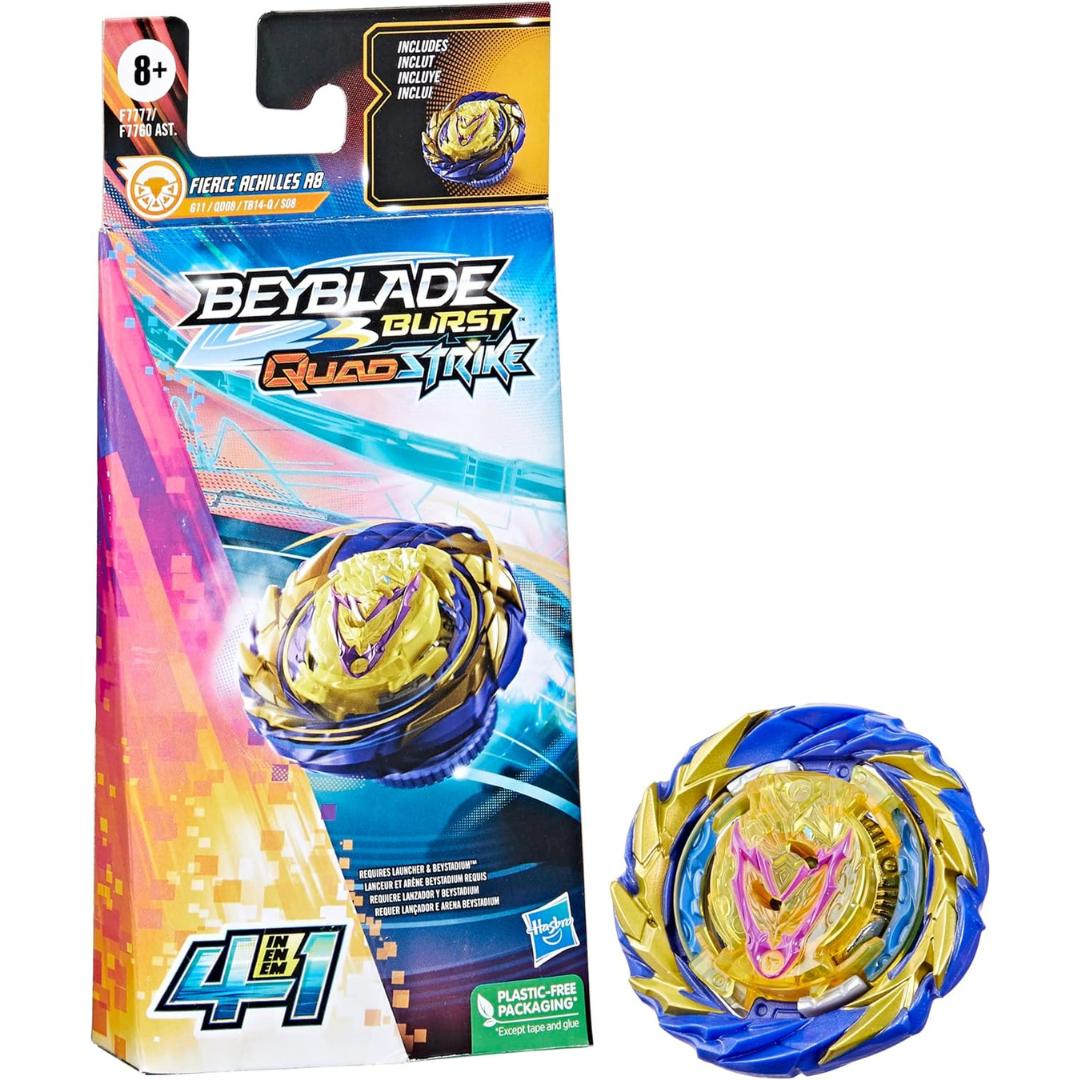 Beyblade Burst QuadStrike Fierce Achilles A8