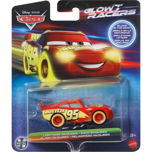 Cars Night Racing Diecast - Lightning McQueen