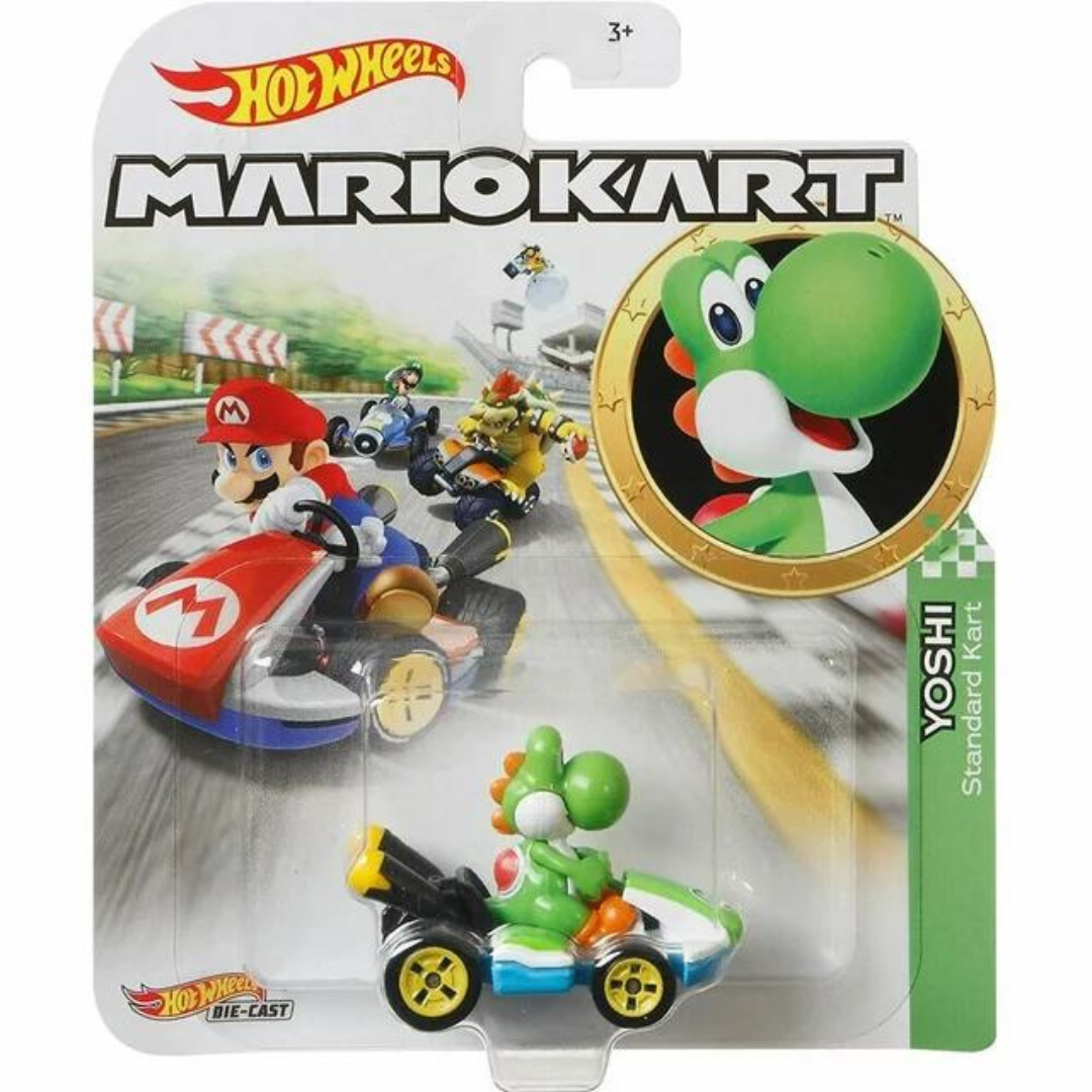 Hot Wheels Mario Kart - Yoshi Standard Kart