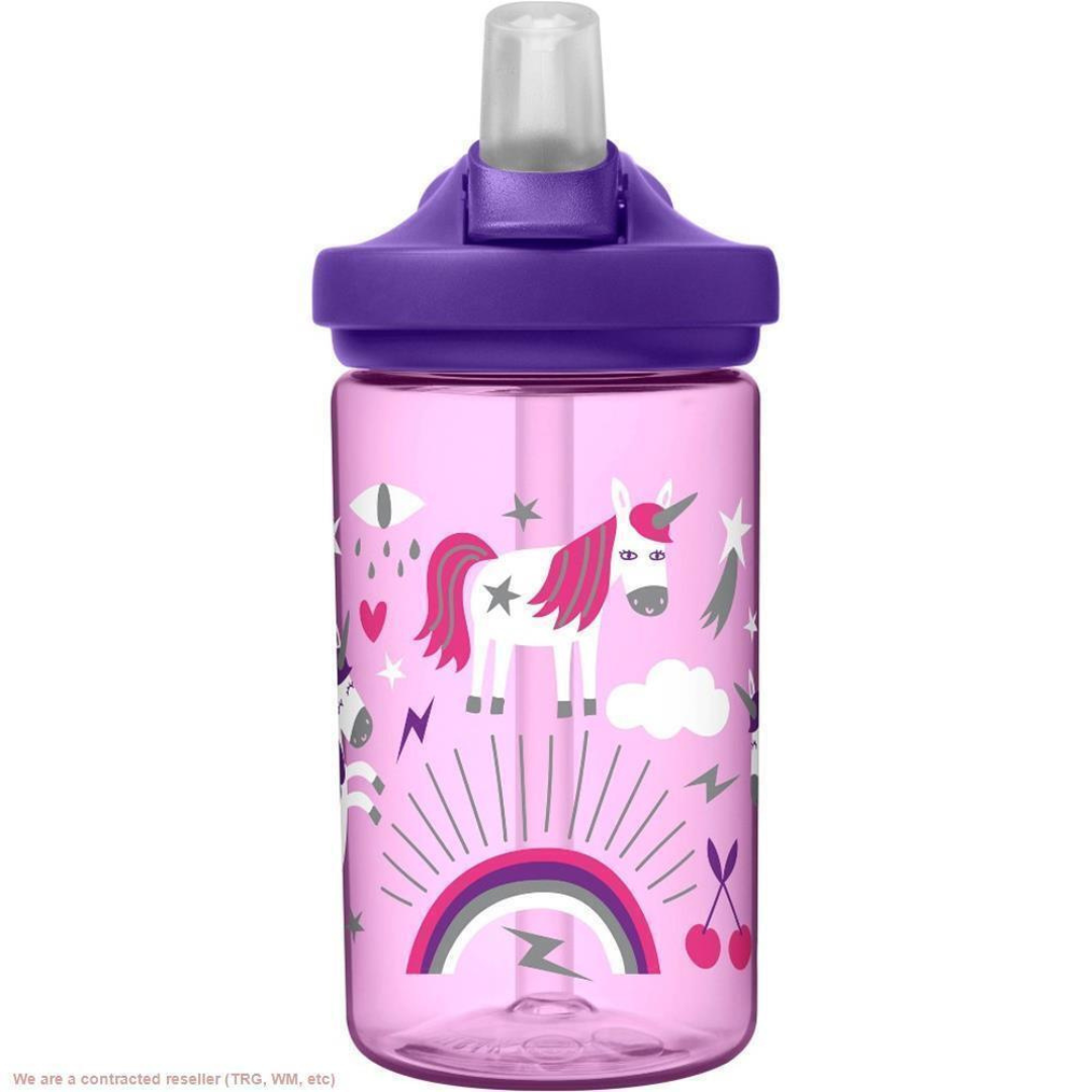 CamelBak Eddy+ 14oz Kids' Tritan Renew Water Bottle - Unicorn Party Modelo 2