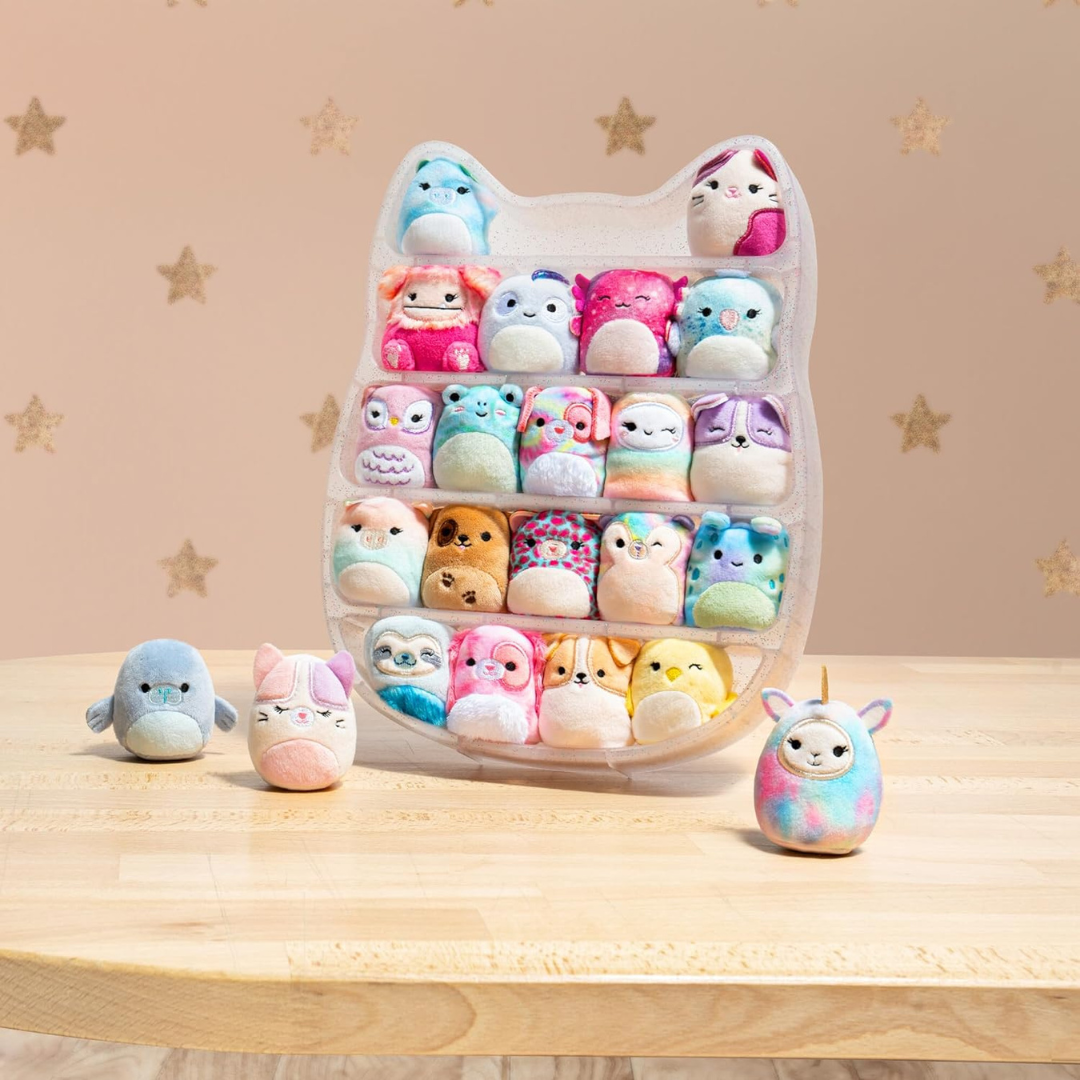 Squishville de Squishmallows Glitter Play & Display