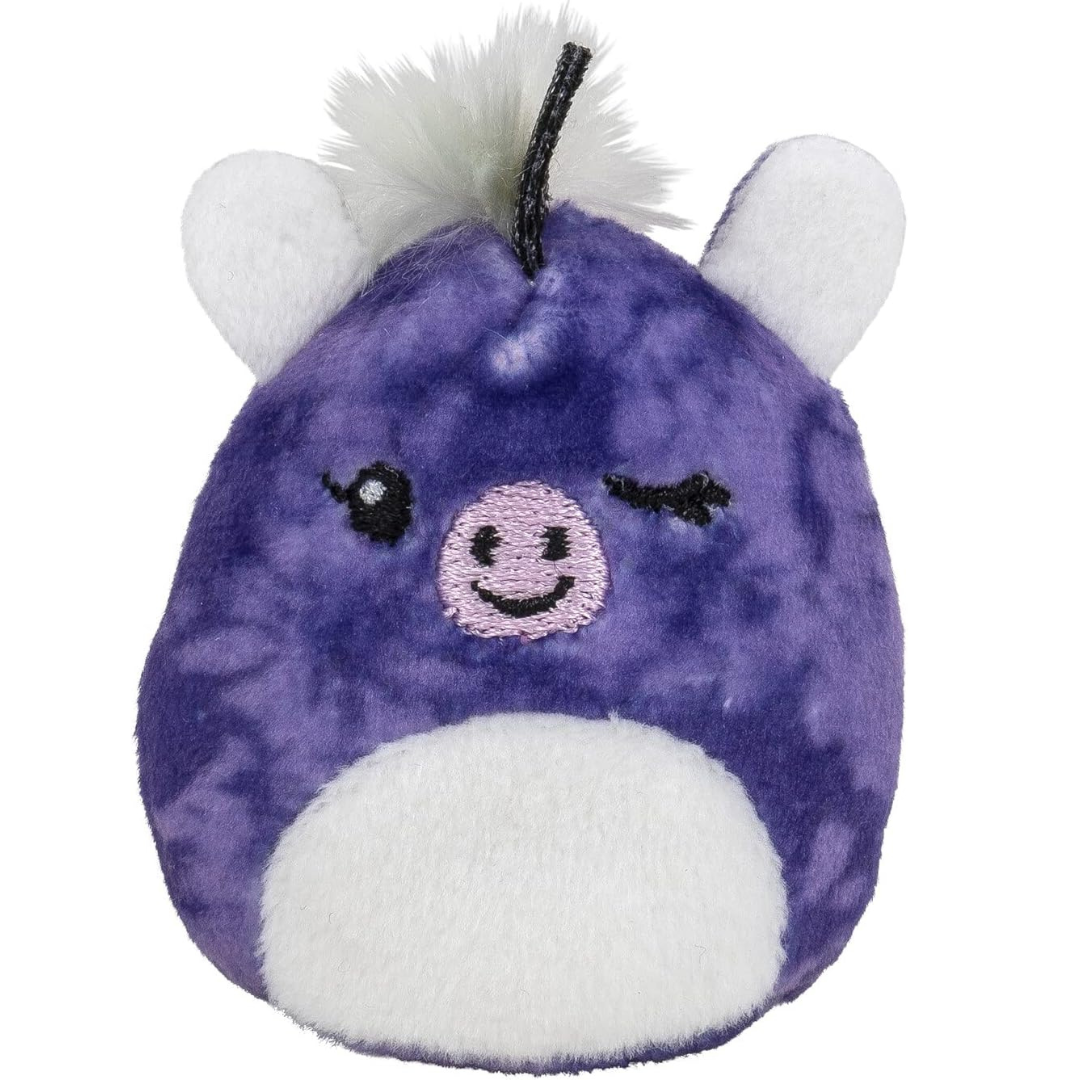 Squishville By Squishmallows 2" - Helena The Purple Unicorn