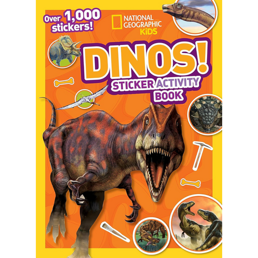 National Geographic Kids Dinos Sticker Activity Book