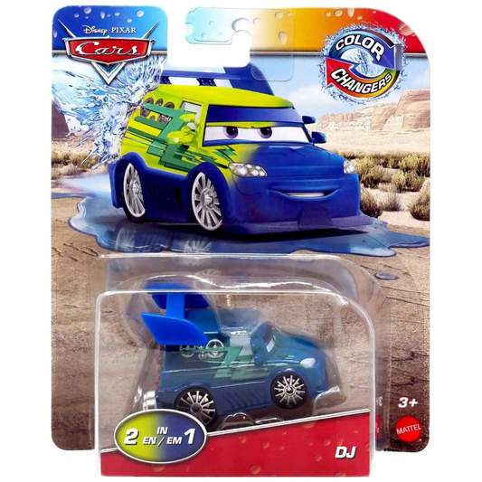 Mattel Disney Pixar Cars Color Changers DJ