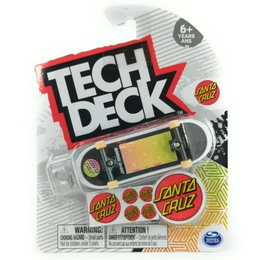 Patineta Tech Deck - Santa Cruz (Rare Maurio McCoy)