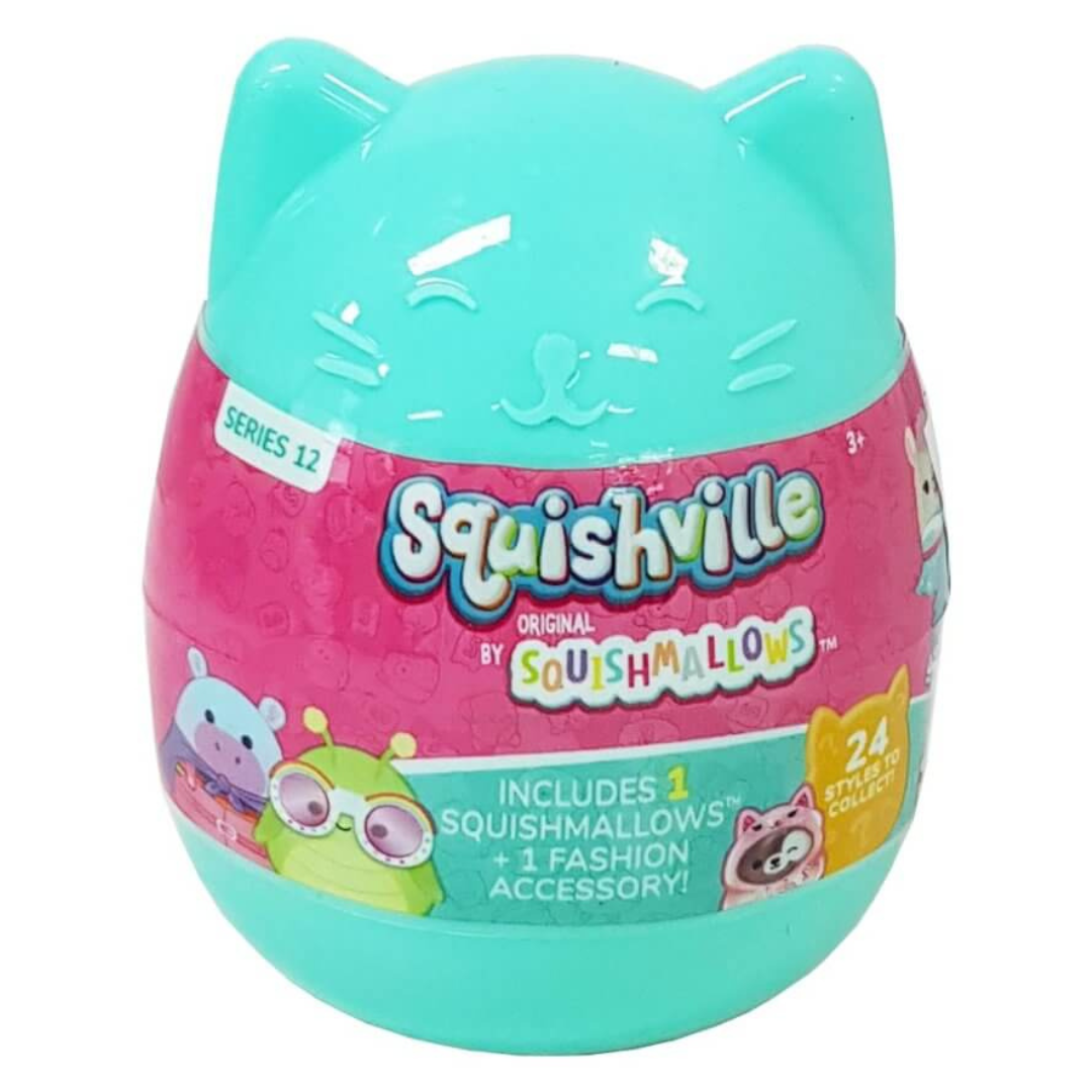 Squishville By Squishmallows 2" Peluche Misterioso + 1 Accesorio Serie 12