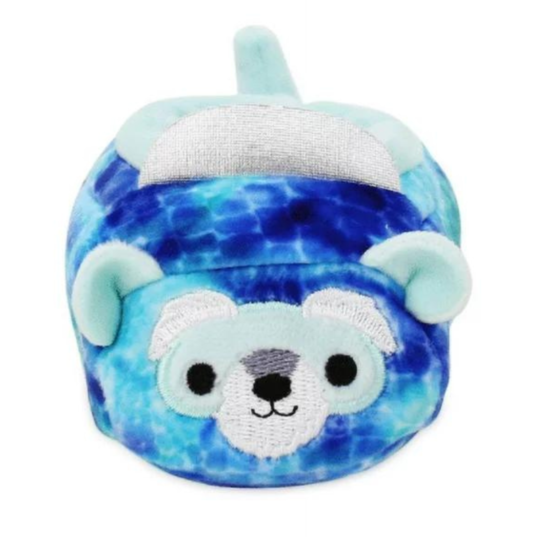 Squishville - Mini Squishmallow Vehículo Airplane Blue Dog