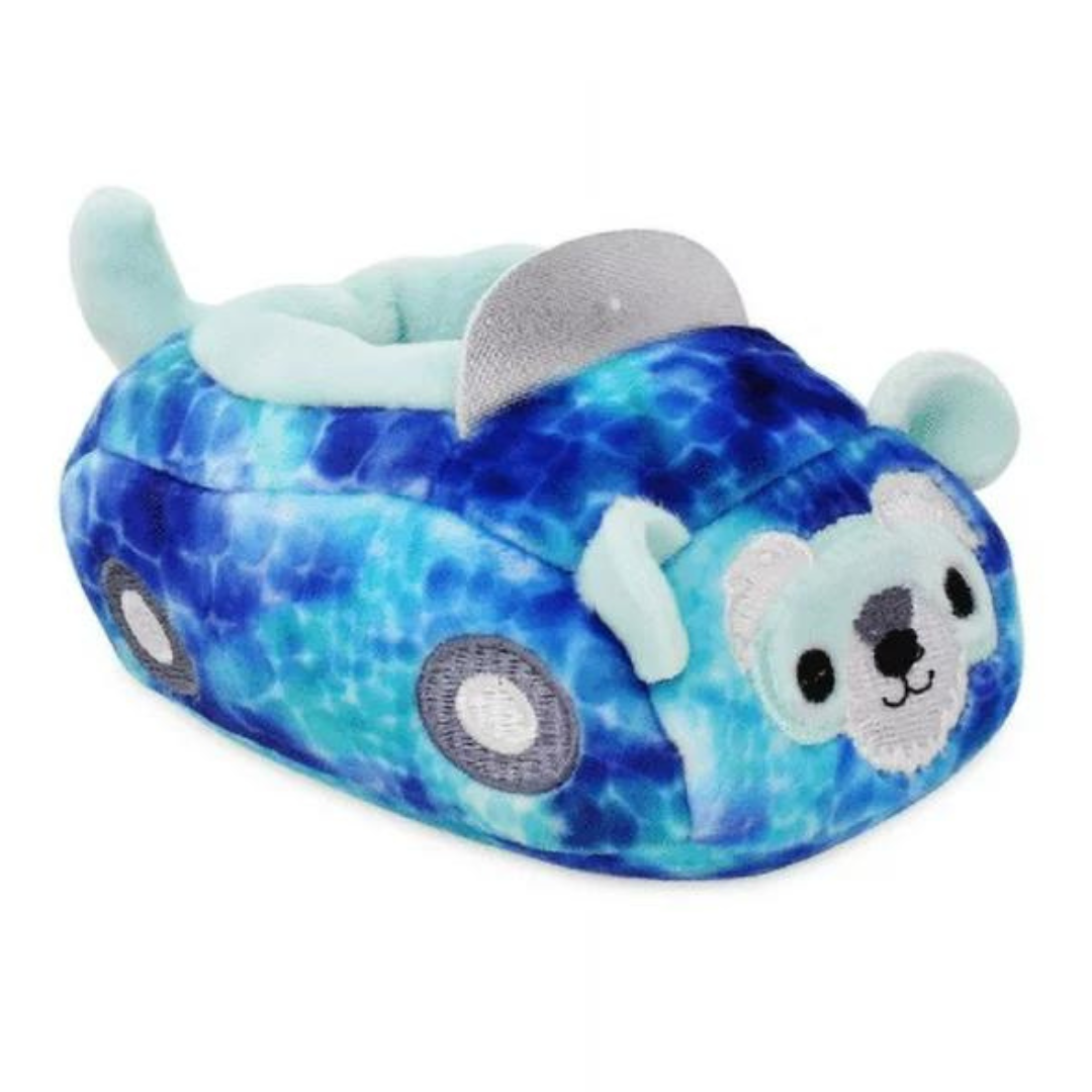 Squishville - Mini Squishmallow Vehículo Airplane Blue Dog