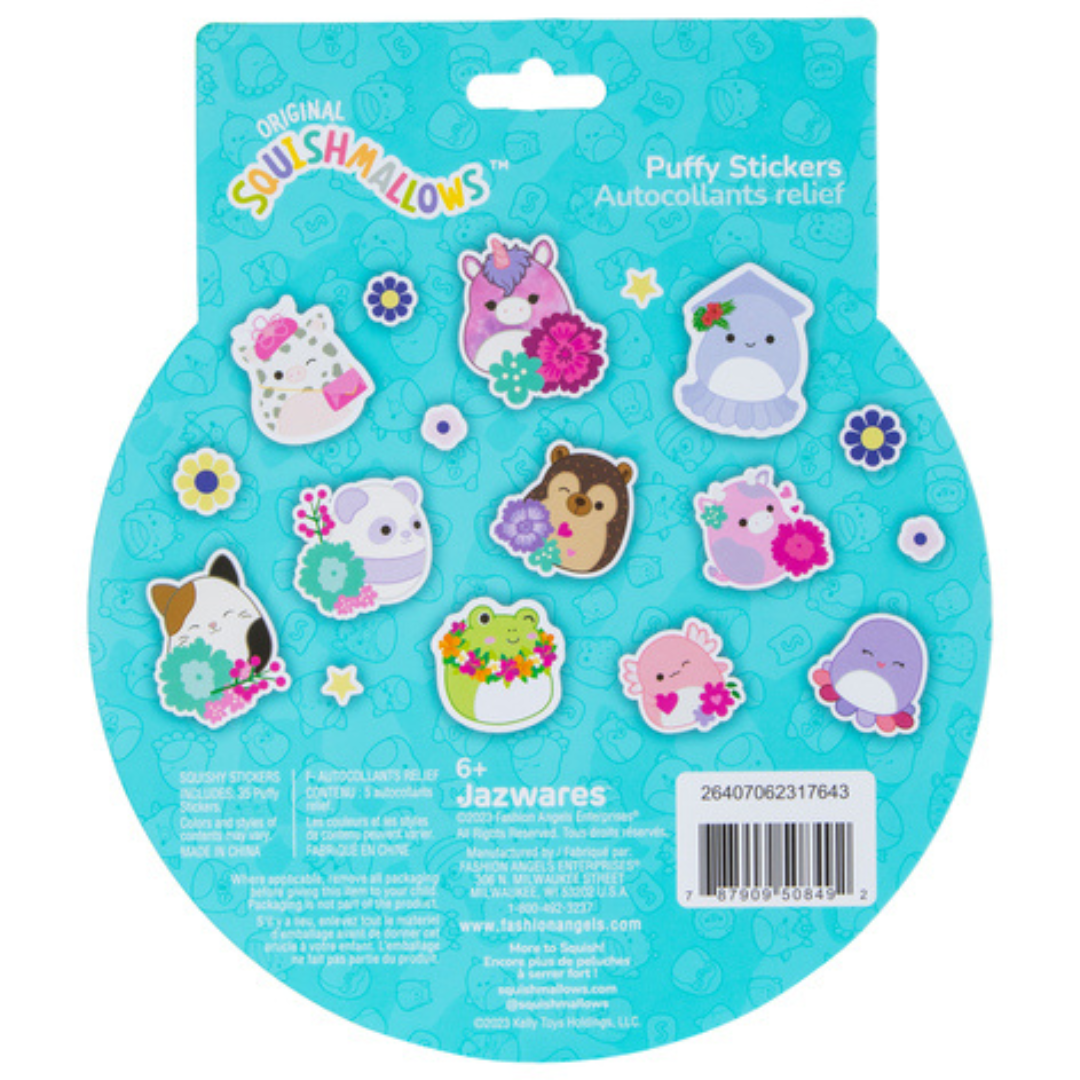 Squishmallows - Puffy Stickers Floral