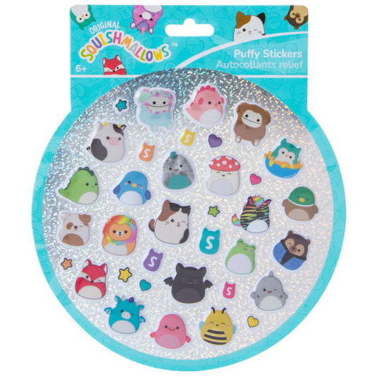 Squishmallows - Puffy Stickers Classic