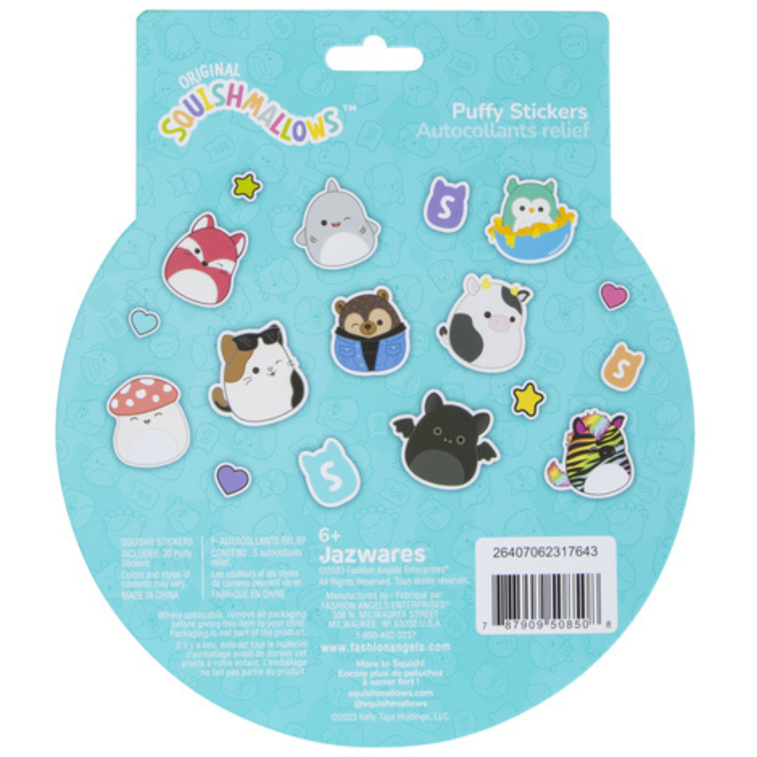 Squishmallows - Puffy Stickers Classic