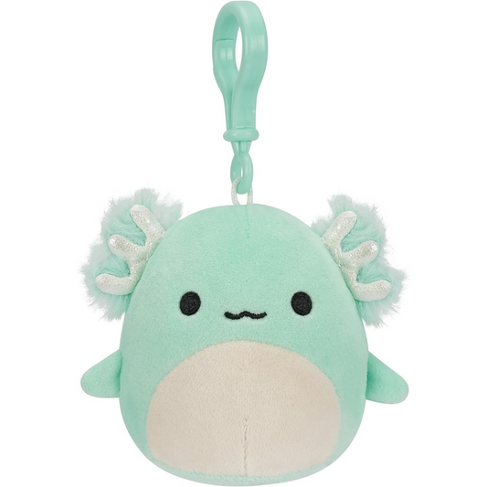 Peluche Squishmallows Clip On 3.5" - Anastasia the Axolotl