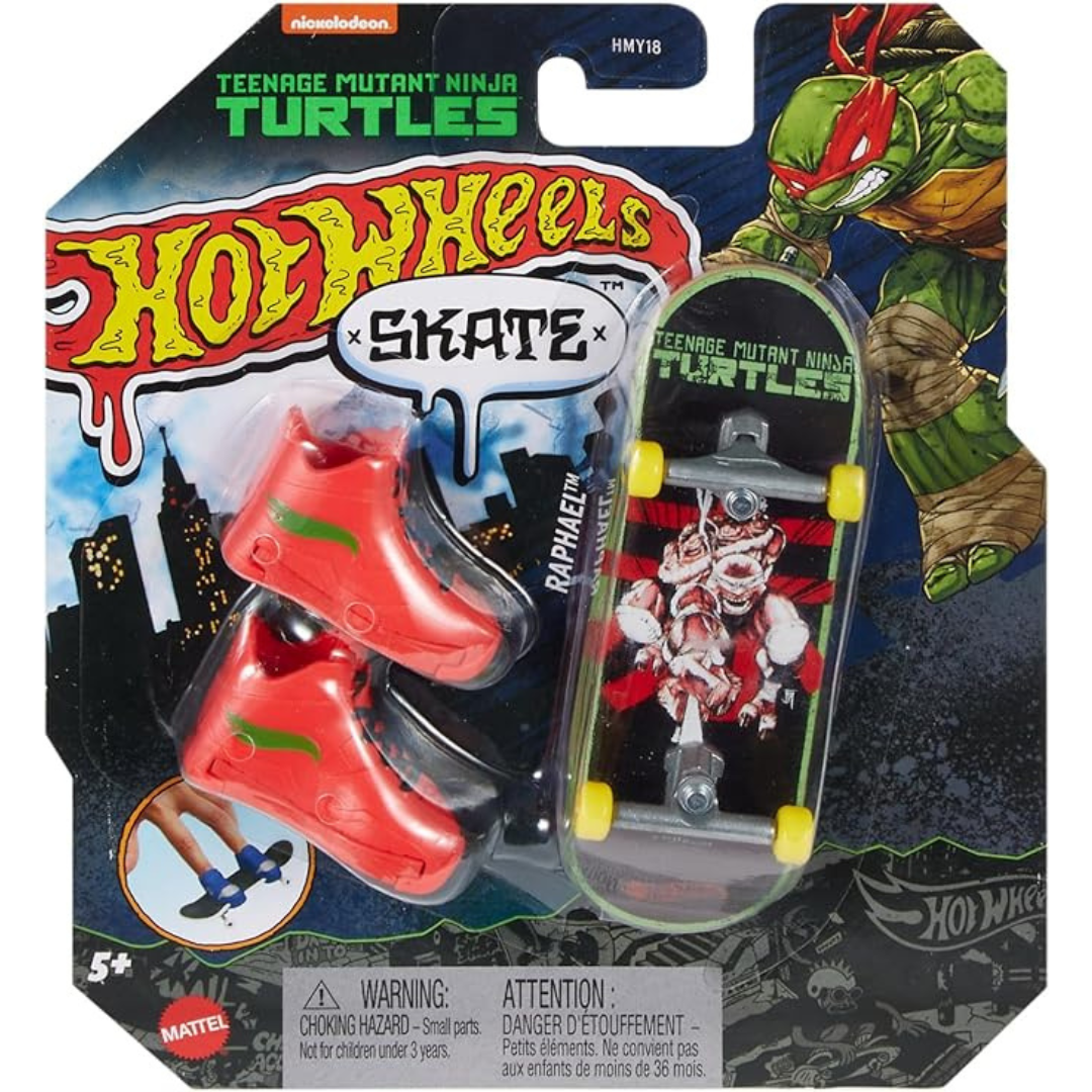 Patineta Hot Wheels - Raphael Teenage Mutant Ninja Turtles