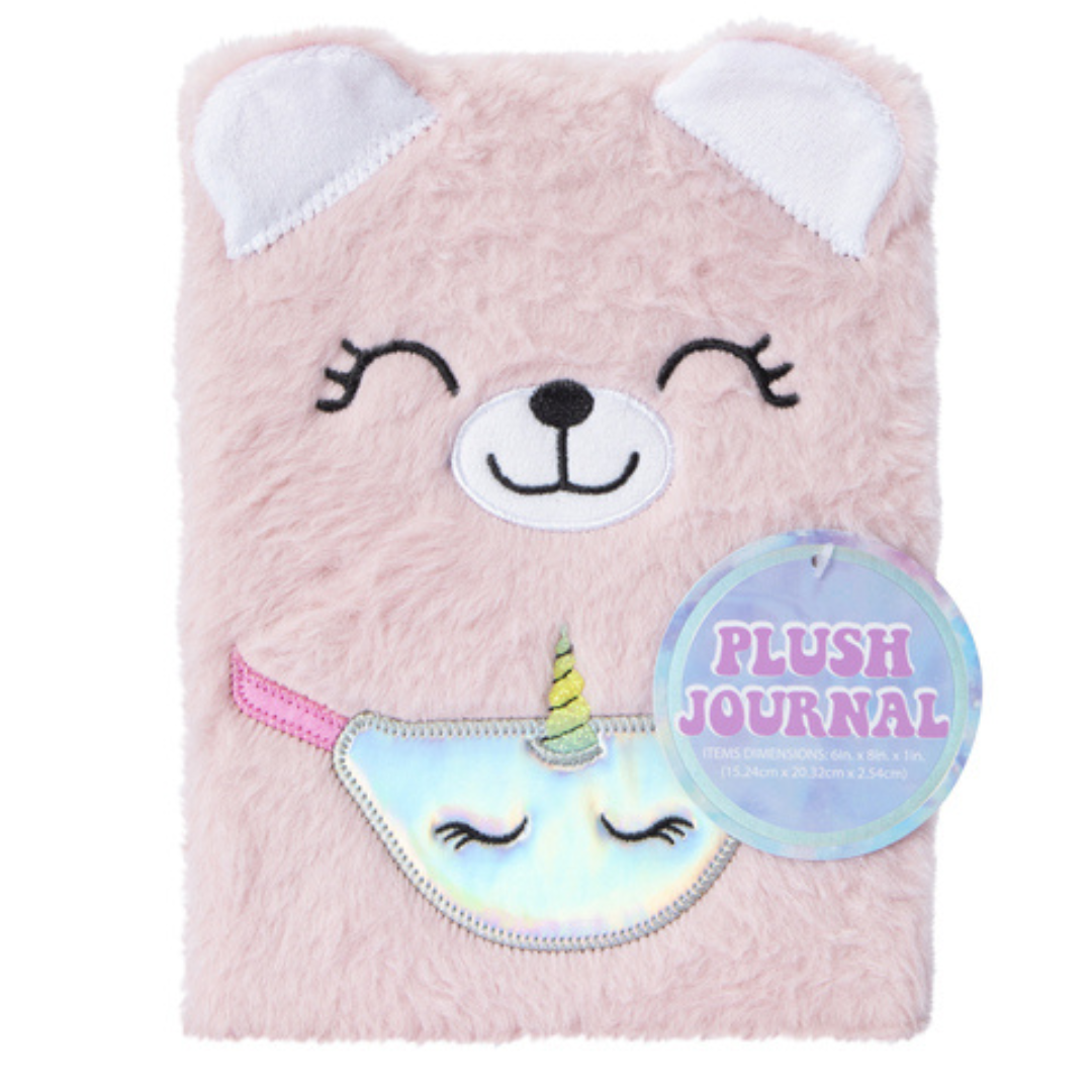 Cuaderno de Peluche - Pink Bear