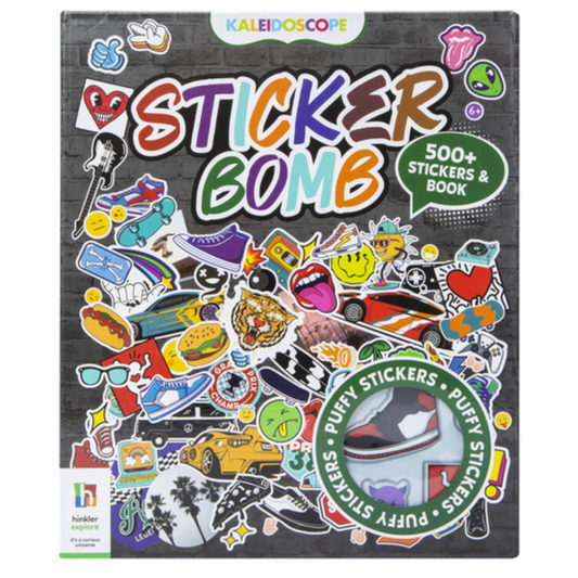 Set de Stickers - Kaleidoscope Sticker Bomb With 500+ Stickers & Book