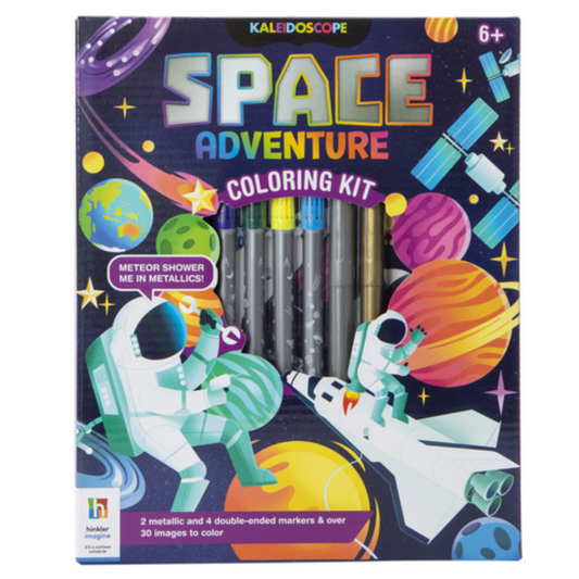 Kit para Colorear - Kaleidoscope Space Adventure