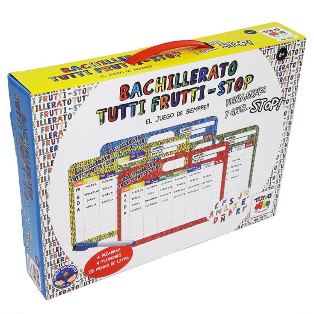 Juego De Mesa Toyng Bachillerato Tutti Frutti