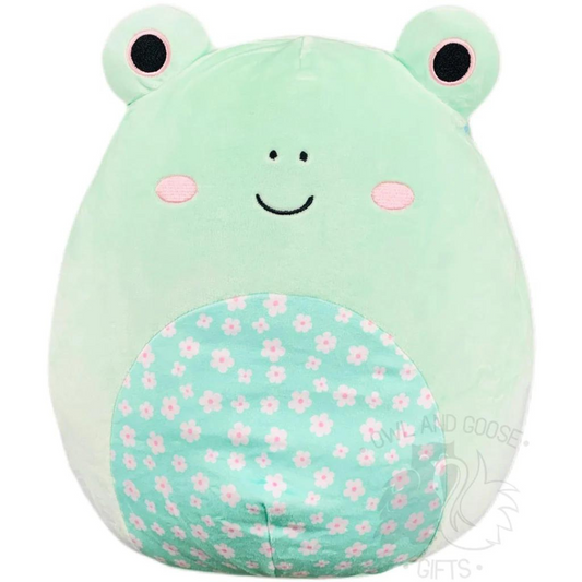 Peluche Squishmallows 5" - Fritz the Frog Floral