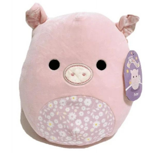Peluche Squishmallows 5" - Peter the Floral Belly Pig