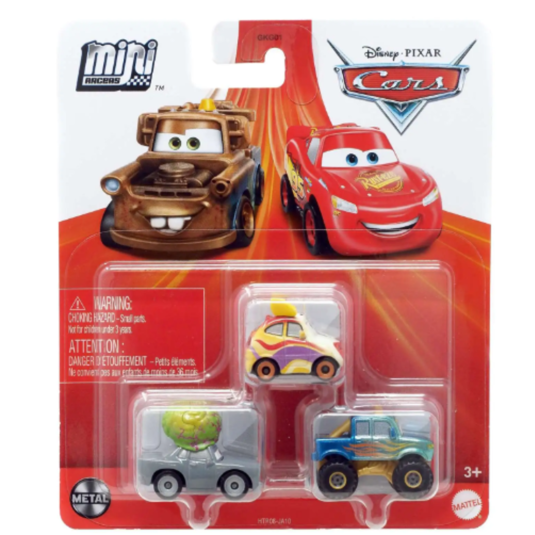 Disney/Pixar Cars Mini Racers - Ivy, Doug Crankel & Roadette Marker