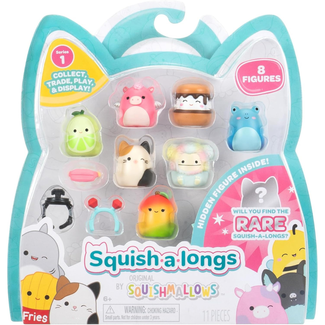 Squishmallows - Squish-a-longs nuevo tamaño de 1 pulgada Serie 1