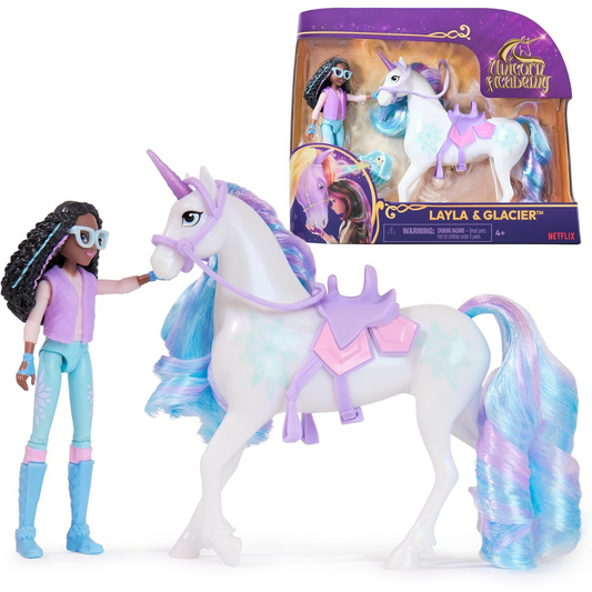 Unicorn Academy - Layla & Glacier Set