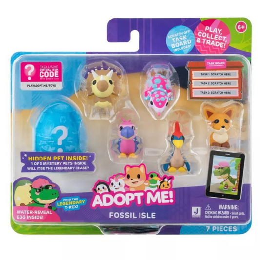 Adopt Me - Pack Fossil Isle Mini Figure Set 6pk