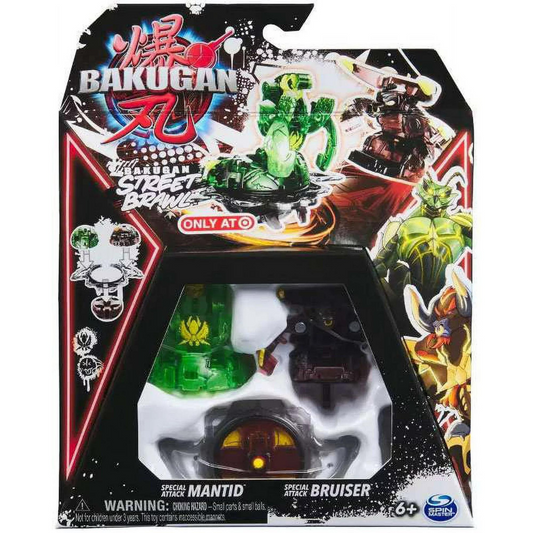 Bakugan Street Brawl - Special Attack Mantid and Bruiser