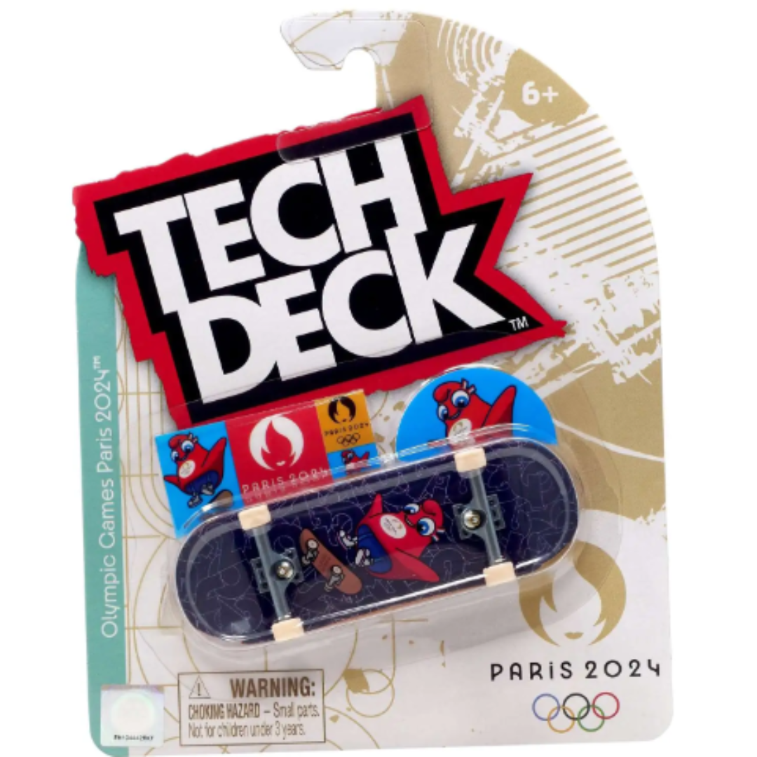 Patineta Tech Deck - Paris 2024 (Mascot)